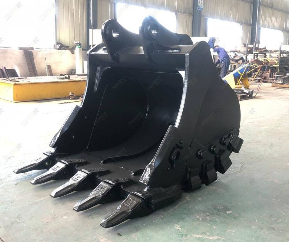 Graven van modder Excavator Rock Bucket Rock Tanden voor Excavator 1-80T