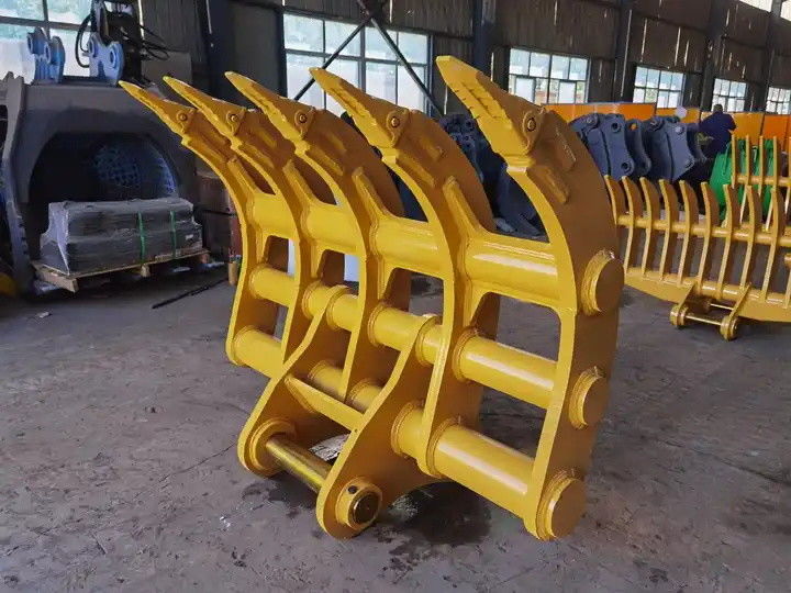 1000 mm- 2400 mm graafmachine Root Rake 1-80T Root Rake Voor Mini-graafmachine