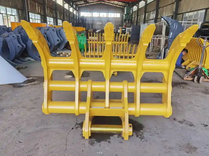 1000 mm- 2400 mm graafmachine Root Rake 1-80T Root Rake Voor Mini-graafmachine
