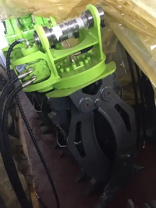 Volledige 360 graden graafmachine log grip hydraulische rotator geschikt voor 1-45t graafmachine