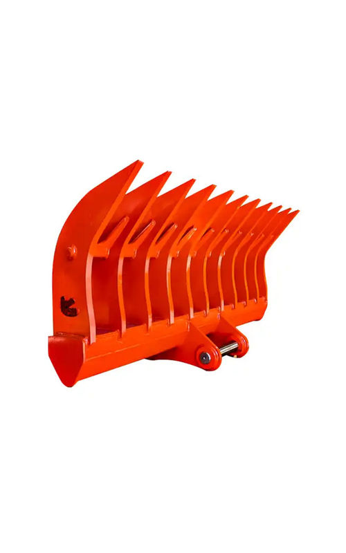 10-20T Root Rake Voor graafmachines die lange, omvangrijke puin op de grond laten liggen