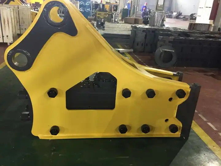 Side Type Rock Hammer Excavator 100kg-500kg Hydraulische breaker voor mini-excavator
