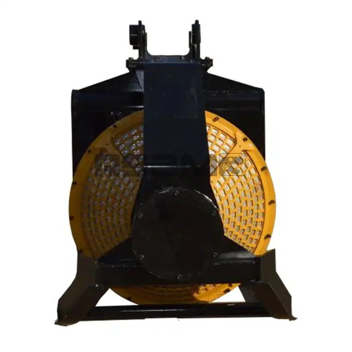 capaciteit 0,8-3,6m3 Roterende screening emmer voor 1-50T graafmachine