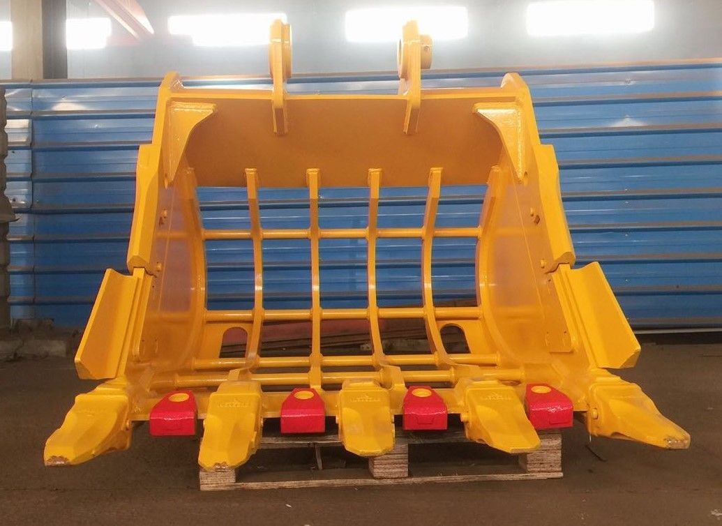 0.3-8m3 graafmachine skelet emmer 1200 mm breedte voor zwaar sorteren
