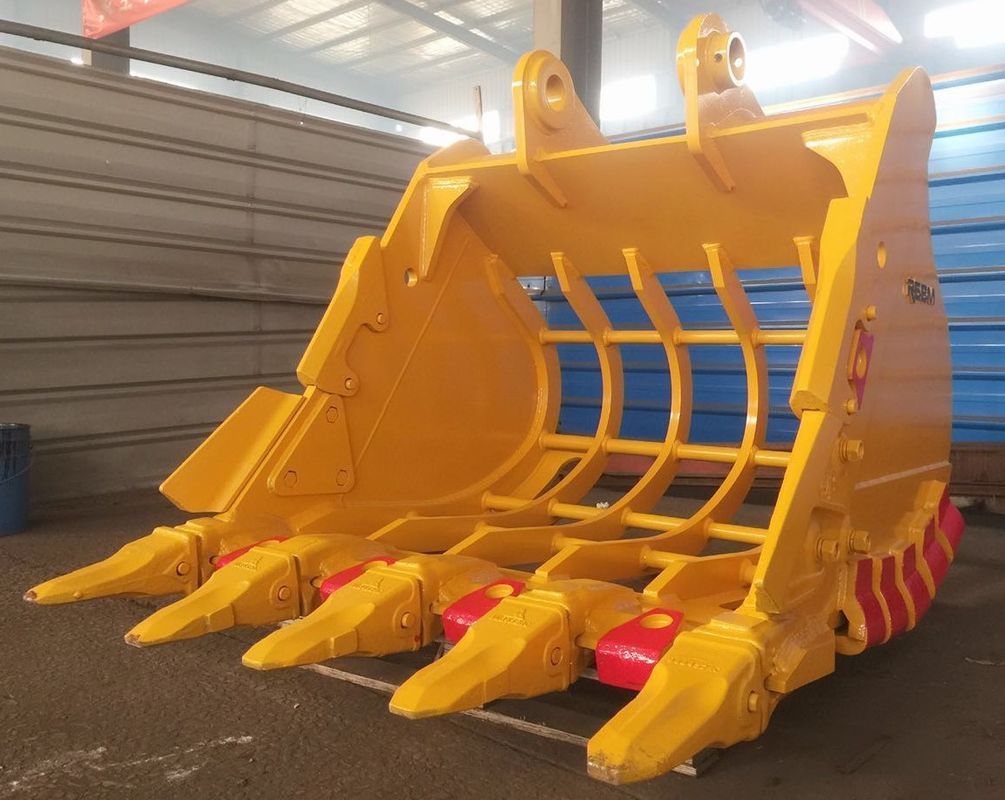 0.3-8m3 graafmachine skelet emmer 1200 mm breedte voor zwaar sorteren