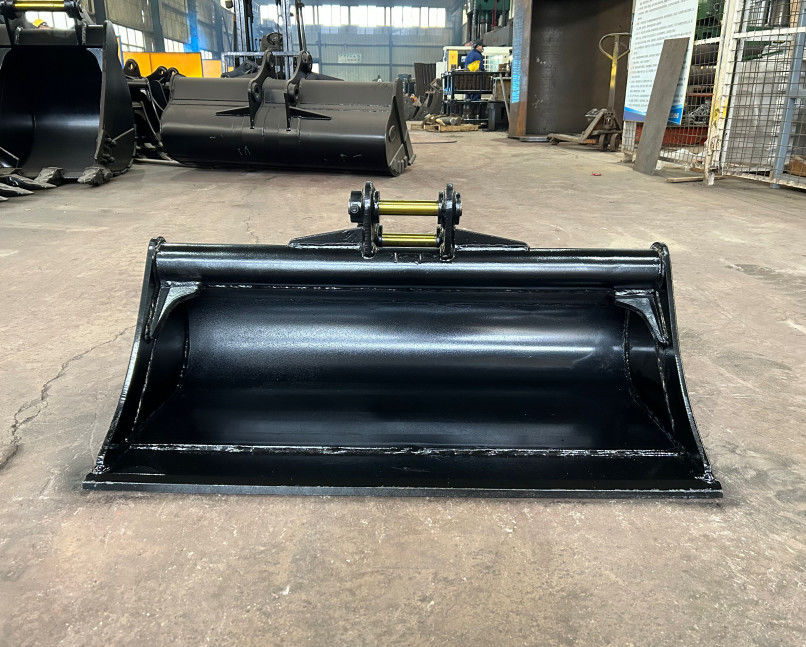 Premium stalen graafmachine modder emmer voor diep modder graven en site reiniging