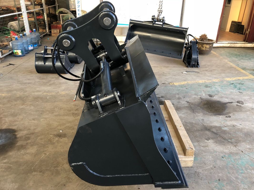Premium stalen graafmachine kantel emmer voor glad oppervlak afwerking en helling werk