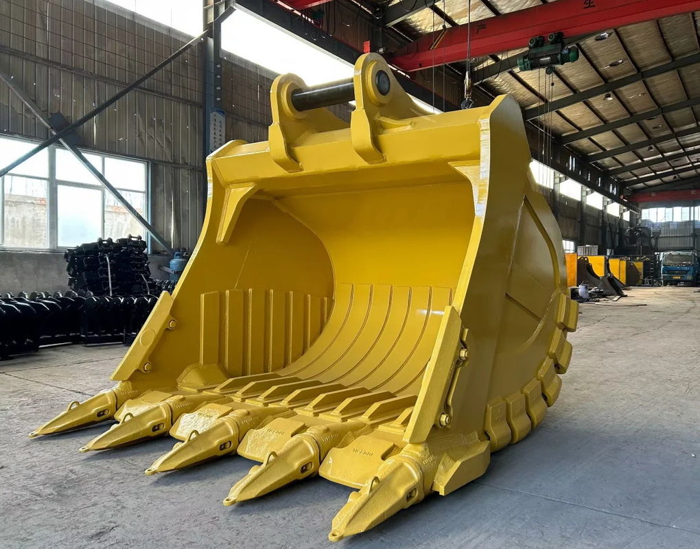 Graafmachine met rotsemmer voor het efficiënt behandelen van dicht grind en rotsoppervlakken