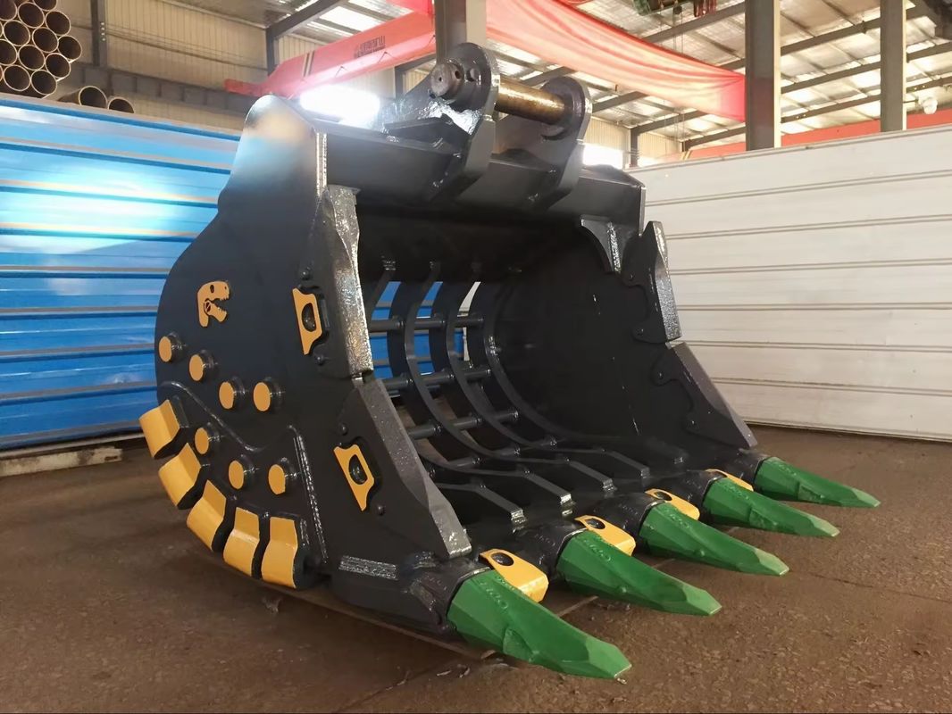 HARDOX450 1-50 ton Graafmachine Sieve emmer voor mijnbouw