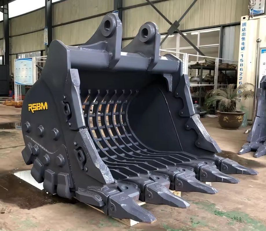 Zware machine Land gradering onderdelen Q355 skelet emmer voor 1-80T graafmachine