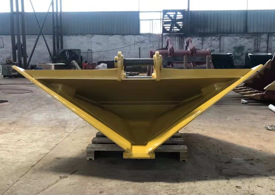 Aanpasbare graafmachine-graafbak maat 60-90 cm bovenste breedte 30 cm dubbele tanden