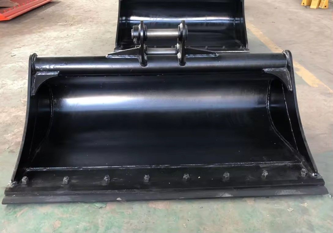 Veelzijdige graafmachine modder emmer met schroef basis en zware taak Bolt-On emmer blad