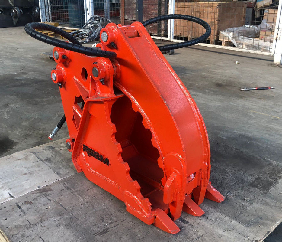 Krachtige stalen graafmachine Grijp emmer voor het graven en laden modder laden en graven