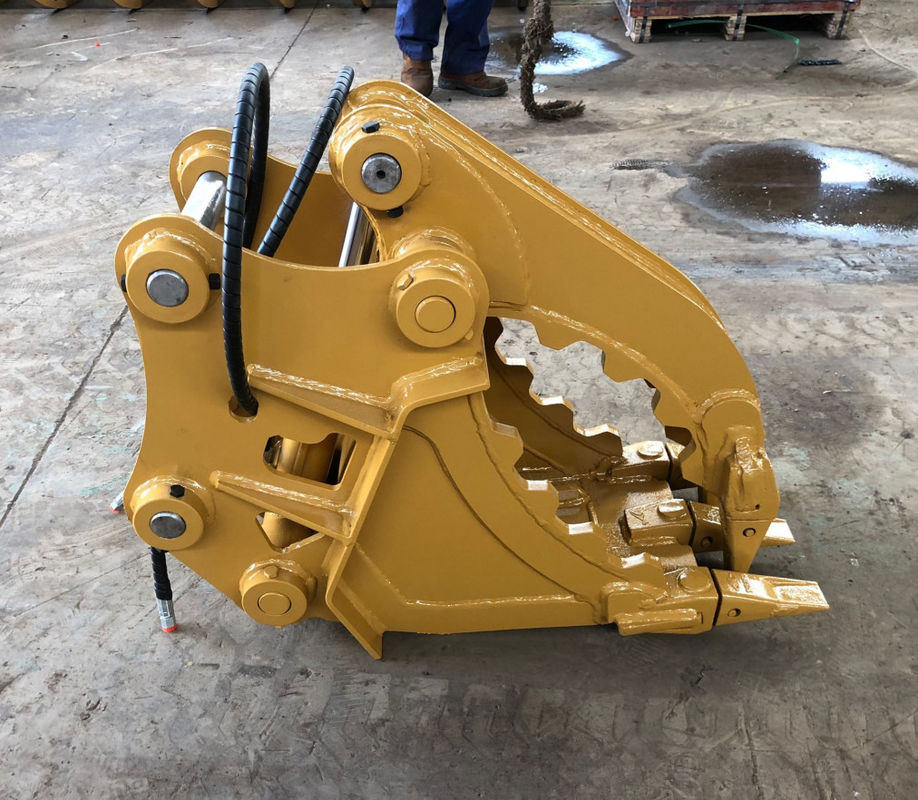 Grote greepcapaciteit graafmachine graven grappel emmer voor het schilderen of galvaniseren
