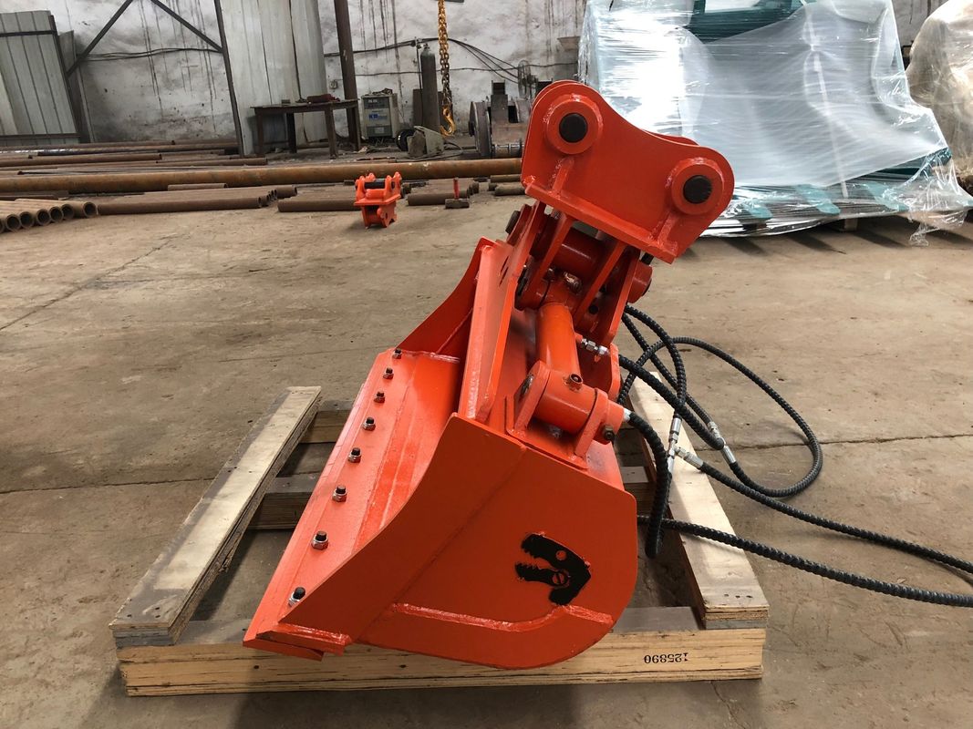 Rational Plate Design Graafmachine Tilting Bucket Met Verschillende Groottes En Tilting Functie