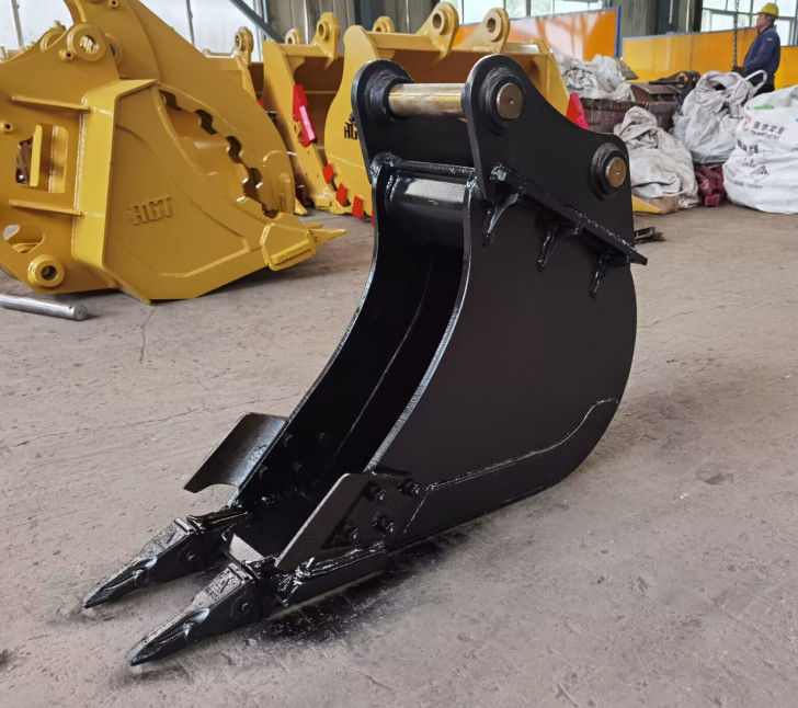 V-vormige emmervorm graafmachine graafgraaf emmer met dubbele bevel snijrand