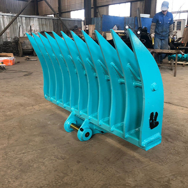 1200 mm-2400 mm Breedte Graafmachine Root Rake voor Ground Shipping Breedte 1200 mm-2400 mm 4ft-8ft